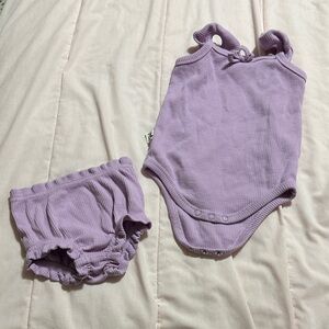 Bambi and Birdi Baby Bodysuit and Shorts Set